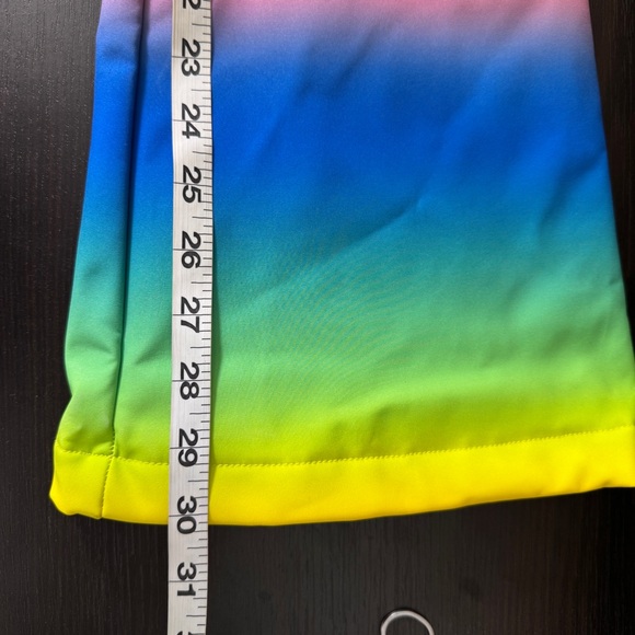 Perfect Moment Pants Womens XS Aurora High Waist Flare Ombre Rainbow Ski Snow - Picture 14 of 14